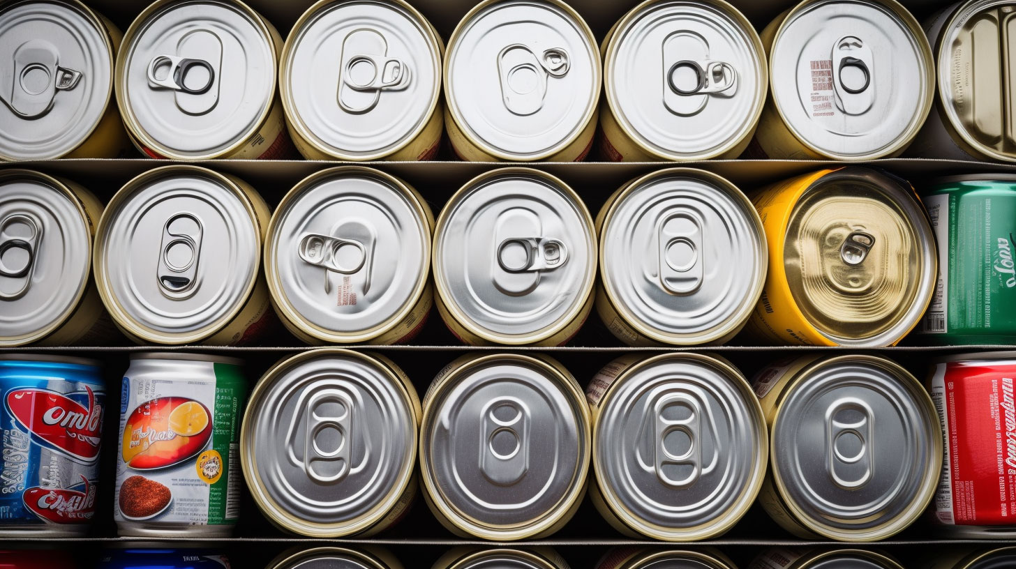 Boites de conserve pour rationnement