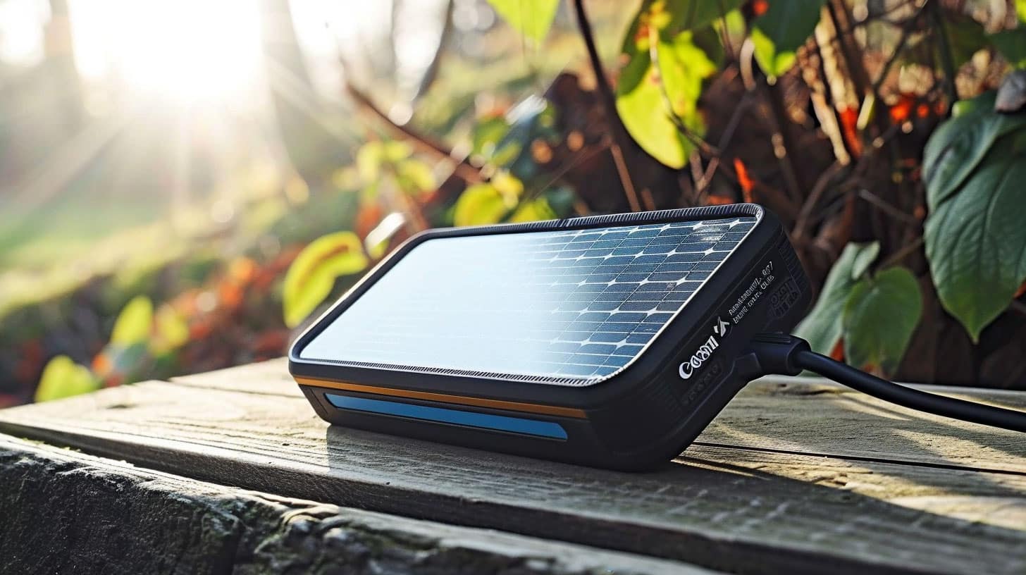 chargeur solaire pour smartphone et iPhone