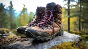 chaussures robustes montagne