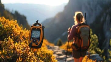 GPS de randonnée et de survie