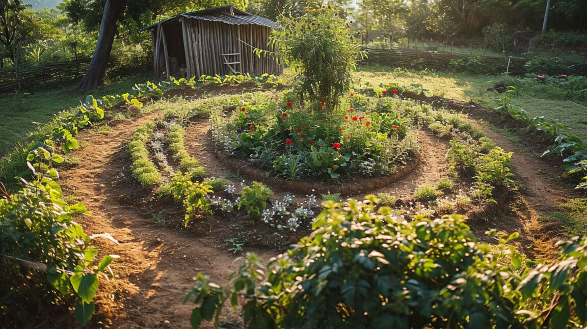 Un jardin en permaculture