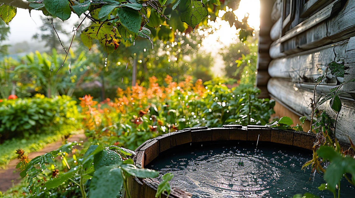 récupérateur d'eau domestique