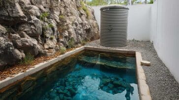 Réservoir d'eau à domicile